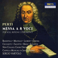PERTI /  VARTOLO - MESSA A 8 VOCI CD