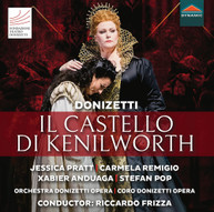 DONIZETTI /  PRATT / FRIZZA - IL CASTELLO DI KENILWORTH CD