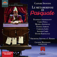 SPONTINI /  FEOLA / MONTESANO - METAMORFOSI DI PASQUALE CD