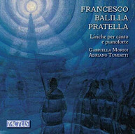PRATELLA /  MORIGI / TUMIATTI - LIRICHE PER CANTO E PIANOFORTE CD