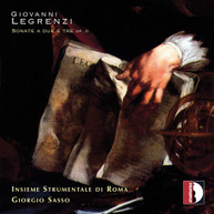 LEGRENZI /  INSIEME STRUMENTALE DI ROMA - SONATE A DUE E TRE 2 CD