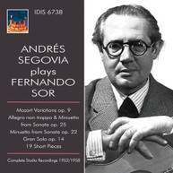 SOR /  SEGOVIA - ANDRES SEGOVIA PLAYS SOR CD