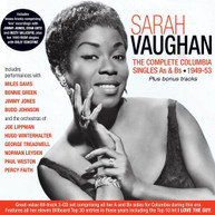 SARAH - COMPLETE COLUMBIA SINGLES AS VAUGHAN &  BS 1949 - COMPLETE CD