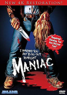 MANIAC (4K) (RESTORATION) DVD