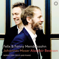 MENDELSSOHN /  MOSER / BEATSON - WORKS FOR CELLO & PIANO SACD