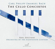 C.P.E. BACH /  DIELTIENS - CELLO CONCERTOS CD