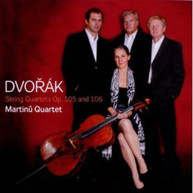 DVORAK /  MARTINU QUARTET - STRING QUARTETS OP 105 & 106 CD