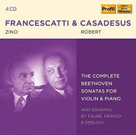 BEETHOVEN /  FRANCESCATTI / CASADESUS - SONATAS FOR VIOLIN & PIANO CD
