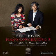 BEETHOVEN /  KODAMA / NAGANO - PIANO CONCERTOS 0 - PIANO CONCERTOS 0-5 CD