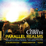 CERVETTI /  MORAVIAN PHILHARMONIC ORCHESTRA - PARALLEL REALMS CD