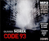 OLIVIER NOREK - CODE 93 CD