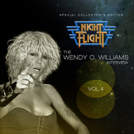 WENDY O WILLIAMS - NIGHT FLIGHT INTERVIEW CD