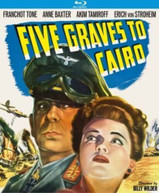 FIVE GRAVES TO CAIRO (1943) BLURAY