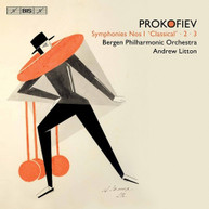 PROKOFIEV /  BERGEN PHILHARMONIC ORCHESTRA / LITTON - SYMPHONIES 1 2 3 SACD