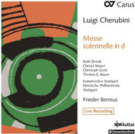 CHERUBINI /  KAMMERCHOR STUTTGART / BERNIUS - MESSE SOLENNELLE IN D CD