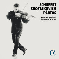 PARTOS /  GROSZ / KIM - SCHUBERT SHOSTAKOVICH PARTOS CD