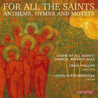 FOR ALL THE SAINTS /  VARIOUS - FOR ALL THE SAINTS CD