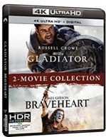 GLADIATOR /  BRAVEHEART 2 -MOVIE COLLECTION 4K BLURAY