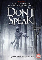 DONT SPEAK DVD [UK] DVD