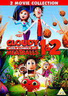 CLOUDY WITH A CHANCE OF MEATBALLS / CLOUDY WITH A CHANCE OF MEATBALLS 2 [UK] DVD