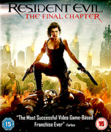 RESIDENT EVIL - THE FINAL CHAPTER BLU-RAY [UK] BLURAY