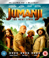 JUMANJI - THE NEXT LEVEL 4K ULTRA HD + BLU-RAY [UK] 4K BLURAY