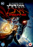 DC JUSTICE LEAGUE DARK - APOKALIPS WAR DVD [UK] DVD