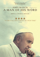 POPE FRANCIS - A MAN OF HIS WORD DVD [UK] DVD