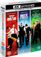 SHAUN OF THE DEAD / HOT FUZZ / THE WORLDS END 4K ULTRA HD + [UK] 4K BLURAY