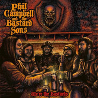 PHIL CAMPBELL AND THE BASTARDS - WE'RE THE BASTARDS (CD DIGI + BONUS TRACKS) * CD