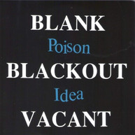 POISON IDEA - BLANK BLACKOUT VACANT VINYL