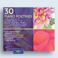30 PIANO POETRIES / VARIOUS CD