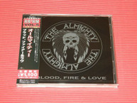 ALMIGHTY - BLOOD FIRE & LOVE CD