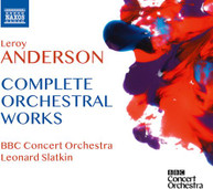 ANDERSON / BBC CONCERT ORCH / SLATKIN - COMPLETE ORCHESTRAL WORKS CD