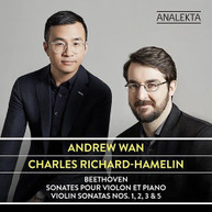 ANDREW WAN / CHARLES  RICHARD-HAMELIN -HAMELIN,CHARLES - SONATES POUR CD