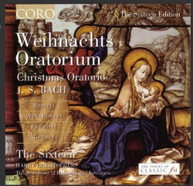 BACH / SIXTEEN / CHRISTOPHERS - CHRISTMAS ORATORIUM CD