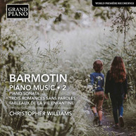 BARMOTIN /  WILLIAMSON - PIANO MUSIC 2 CD
