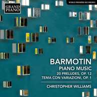 BARMOTIN / WILLIAMS - PIANO MUSIC CD