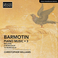 BARMOTIN / WILLIAMS - PIANO WORKS 3 CD