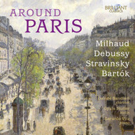 BARTOK /  BANDIERI / VILA - AROUND PARIS CD