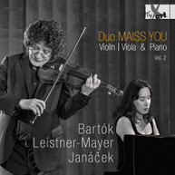 BARTOK /  DUO MAISS YOU - VIOLIN / VIOLA & PIANO 2 CD