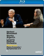 BEETHOVEN /  LUCERNE FESTIVAL ORCH / BLOMSTEDT - PIANO CONCERTO 1 BLURAY