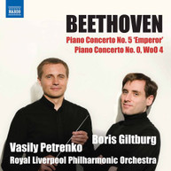 BEETHOVEN / GILTBURG / PETRENKO - PIANO CONCERTOS 5 & 0 CD