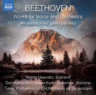 BEETHOVEN / TURKU PHILHARMONIC ORCH / SEGERSTAM - WORKS FOR VOICE & CD