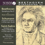 BEETHOVEN / UYS / SCHOEMAN - SYMPHONIES 2 CD