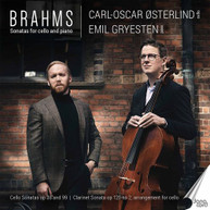 BRAHMS /  OSTERLIND / GRYESTEN - SONATAS FOR CELLO & PIANO CD