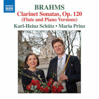 BRAHMS /  SCHUTZ / PRINZ - CLARINET SONATAS 120 CD