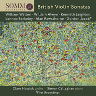 BRITISH VIOLIN SONATAS / VARIOUS CD