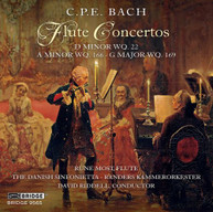 C.P.E BACH /  DANISH SINFONIETTA - FLUTE CONCERTOS CD
