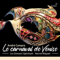 CAMPRA / LE CONCERT SPRITUEL - LE CARNAVAL DE VENISE CD